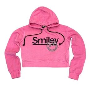 New w Tags SMILEY Little Girls Hoodie Sweatshirt Size Medium by Love Junkie